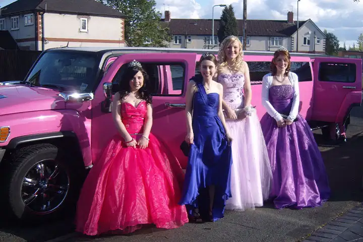 School Proms Party Limo Bus
